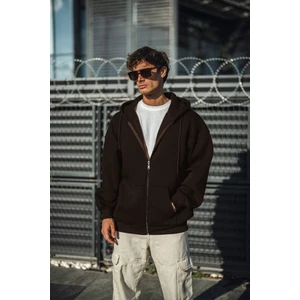 Erkek Fermuarlı Basic Model Bol Kalıp Hırka