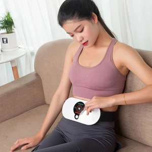 Ergin Group Şarjlı Titreşimli Bel Kalça Karın Ems Göbek Vücüt Yağ Fizyoterapi Sıcak Isıtmalı Kas Vibro Masaj Aleti