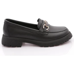 Dgn 4261 Kadin Aksesuarli Loafer Ayakkabi