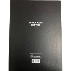 Evrak Kayıt Defteri Ciltli