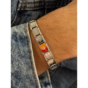 Seo Jewelry Taraftar Charm Italyan Bileklik (Gs-Fb-Bjk)