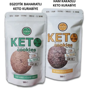 Ketojenik Kurabiye 2 Çeşit