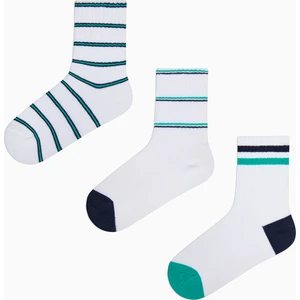 Erkek Çocuk New Lines 3lü Tenis Soket Çorap