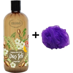 Argan Yağlı Duş Jeli 500 ml -( Lif Hediye'li )