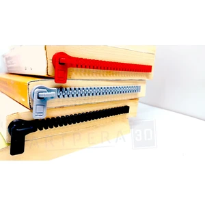 ArtPera 3D Kitap Ayracı Fermuar Desenli 2'li Paket