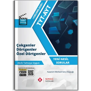 Sonuç Yayınları  TYT - AYT Çokgenler Dörtgenler Özel Dörtgenler