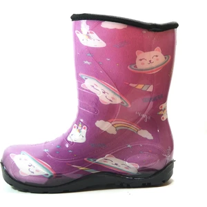 Onlo Ayakkabı Y.001 Su Geçirmez Plastik Çocuk Yağmur Çizme