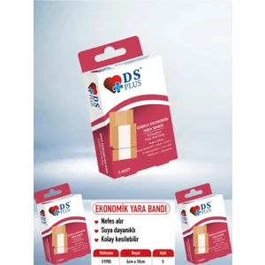 Ds Sağlık Bandı Renkli Colored First Aid Strip 19MM x 72MM 20 Li Suya Dayanıklı