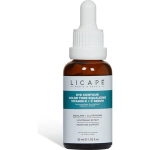 Göz Çevresi Vitamin K + C Serum Aydınlatıcı Etki 30 ml 72 Saat Nem Desteği