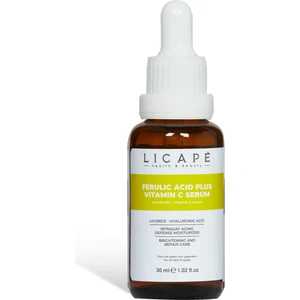 C Vitamini ve Ferulik Asit İçeren Aydınlatıcı ve Nemlendirici Serum - Karma Ciltler İçin, 30 ml
