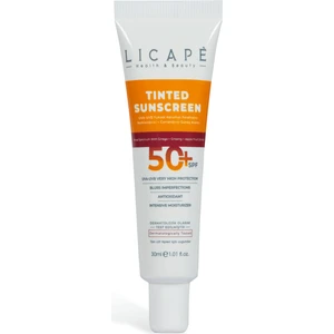 Yüksek Koruma Tinted (KAPATICI) 50 Spf Güneş Kremi