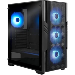 StarryFort SF60H ARGB Temperli Cam USB 3.0 Mid Tower ATX + MAXPRO III 600W Gaming Kasa