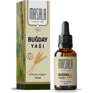 Buğday Yağı 20 Ml. Soğuk Pres (Wheat Carrier Oil)