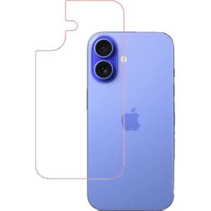 ECR MOBILE iPhone 16 Plus Uyumlu Mat Arka Esnek Nano Koruyucu