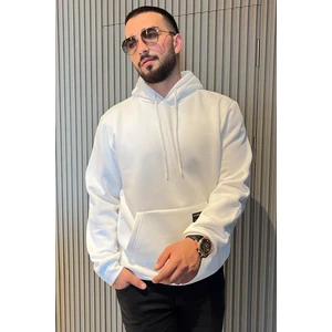 Mishar İtalia Erkek Kapüşonlu Şardonlu Üç Iplik Sweatshirt