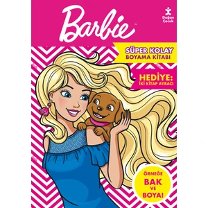 Barbie Süper Kolay Boyama Kitabı