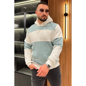 Mishar İtalia Kapüşonlu Üç Iplik Şardonlu Erkek Sweatshirt