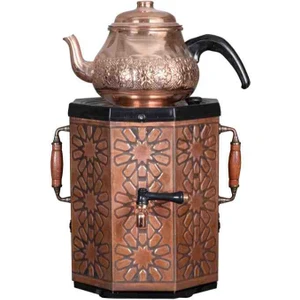 Kıvraklar Semaver Bakır Jelli Semaver