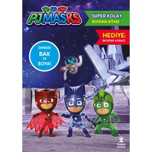 Pjmasks Süper Kolay Boyama Kitabı