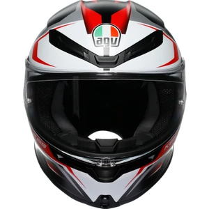 Agv Kask/k6 S E2206 Mplk Karve Matt Black White Red Configuration