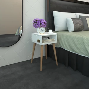 Kenz Life Kenzlife Komodin Antero Byz 60 x 40 x 40 Ahşap Ayaklı Komidin Kitaplık