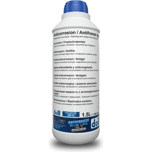 -55 Derece Hazır Karışım 1.5 Litre Mavi Antifriz - G11 (Üretim Yılı: 2025)