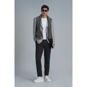 Simon Smart Erkek Chino Pantolon Slim Fit Siyah