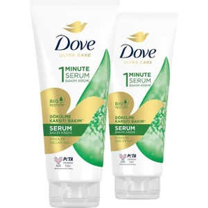 1 Minute Serum Saç Bakım Kremi Saç Dökülmelerine Karşı 170 ml X2 Adet
