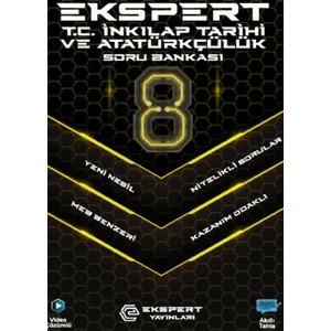 Ekspert 8. Sınıf T.C. İnkılap Tarihi ve Atatürkçülük Soru Bankası