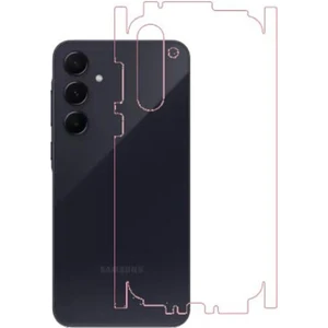 ECR MOBILE Samsung A35 ile Uyumlu Mat Tpu Arka Kaplama 360