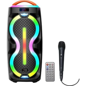 D36 Rgb Işıklı Mikrofonlu Kumandalı Tws Bluetooth Hoparlör Speaker