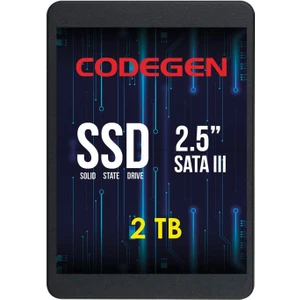 2tb 2,5" Sata 3 560MB-500MB/S SSD Disk CDG-2TB-SSD25