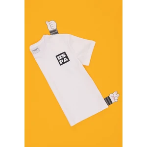 U.s. Polo Assn. Erkek Çocuk Beyaz Tişört Basic 50295447-VR013
