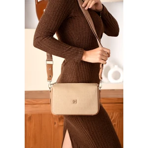 Just Polo Kadın Orta Boy Çapraz Askılı 4 Gözlü Omuz Çantası MDS4036