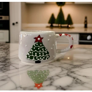 Yılbaşı Klasik Çam Ağacı Kupa Bardak Mug Klasik