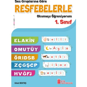 Ata Yayıncılık 1. Sınıf Resfebelerle Okumayı Öğreniyorum