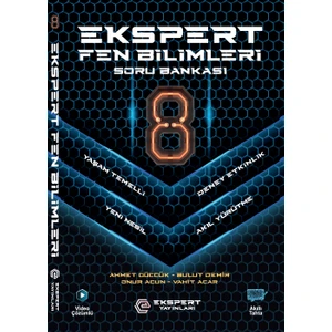 8. Sınıf Ekspert Fen Bilimleri Soru Bankası