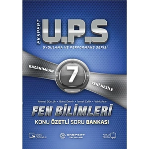 U.P.S Ekspert 7. Sınıf Fen Bilimleri Konu Özetli Soru Bankası
