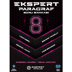 Ekspert 8. Sınıf Paragraf Soru Bankası