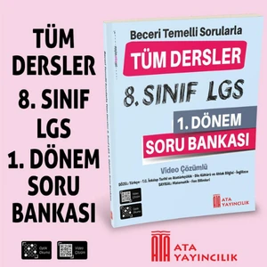 8. Sınıf LGS 1. Dönem Soru Bankası