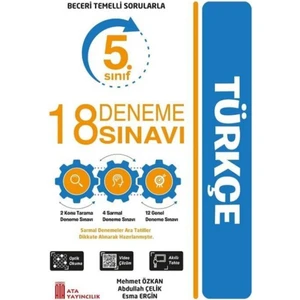 5. Sınıf 18 Deneme Sınavı Türkçe