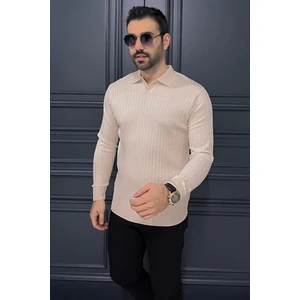 Mishar İtalia Erkek Polo Yaka Triko Kazak