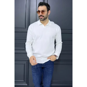 Erkek Polo Yaka Triko Kazak P-00012852