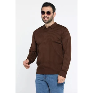 Erkek Polo Yaka Triko Kazak P-00012852