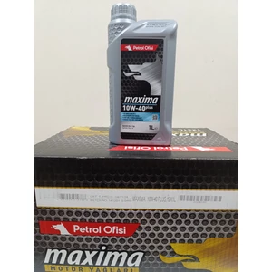 Petrol Ofisi Maxima 10W-40 1 Lt x 12 Adet Motor Yağı (2025 Üretim)