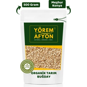 Yörem Afyon Meşhur Konya Yeni Mahsul Organik Tarım Buğday, Emmer | 500gr.