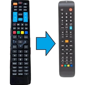 Smart Led Tv Kumandası-resimde Sağdaki Gönderilir