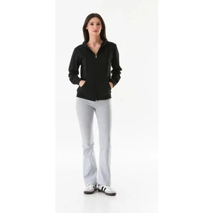 Kapüşonlu Fermuarlı Sweatshirt