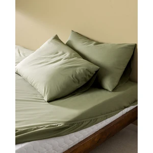 Madame Coco Manon Tek Kişilik %100 Pamuk Ranforce Lastikli Çarşaf Takımı - Haki