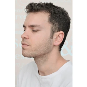 Erkek Çelik Piercing Tragus Helix Kıkırdak 8 mm